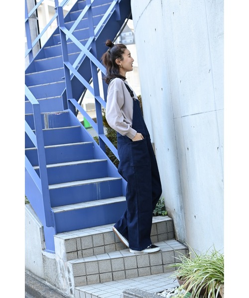 美品 ブルネロクチネリ オールインワン サロペット オーバーオール ネイビー NAVY（ネイビー）の「オーバーオール（サロペット