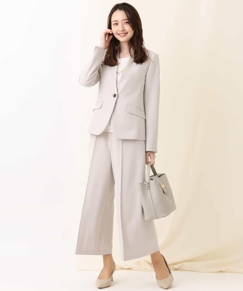 a.v.v 煎り 【セットアップ対応/洗える/抗菌防臭】ジャケット＆ワイド  