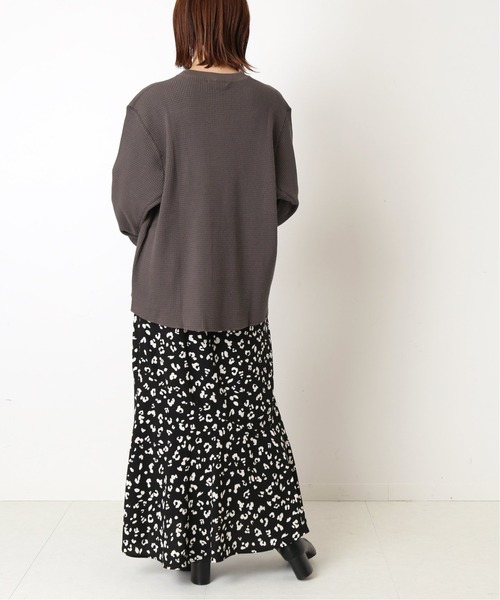 Simplicite(サンプリシテ)の「レオパードマーメイドスカート◆(スカート・レディース・ブラック/アイボリー・FREE)」の17枚目の写真