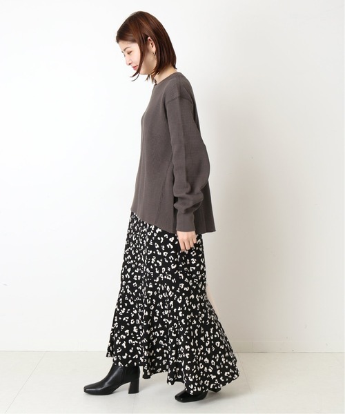 Simplicite(サンプリシテ)の「レオパードマーメイドスカート◆(スカート・レディース・ブラック/アイボリー・FREE)」の18枚目の写真