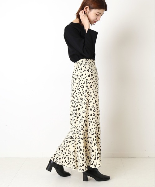 Justcavalli ジャストカヴァリ　レオパード柄 マーメイドスカート 38 Simplicite（サンプリシテ）の「レオパードマーメイドスカート