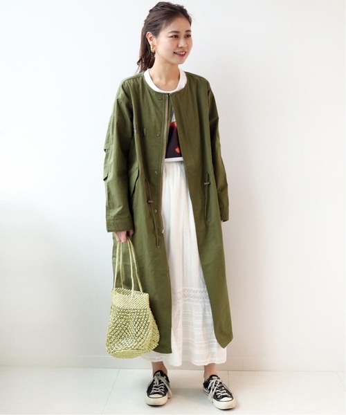 未使用⭐JOURNAL STANDARD relume ノーカラーモッズコート JOURNAL STANDARD relume（ジャーナルスタンダード レリューム