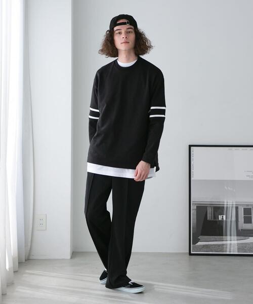 FEELING MADE（フィーリングメイド）の「FEELING MADE ストレッチポンチ センターシーム パンツ（スラックス・レディース・ブラック/ライラック/ナチュラル/ダークグリーン/ブラウン/ピンク/オリーブ・LARGE/SMALL/MEDIUM）」の18枚目の写真