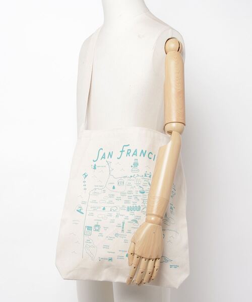 MAPTOTE（ マップトート）の「MAP TOTE/マップトート　ホーボートートバッグ　NATURAL HOBO TOTE（トートバッグ・レディース・C/A/B・FREE）」の7枚目の写真