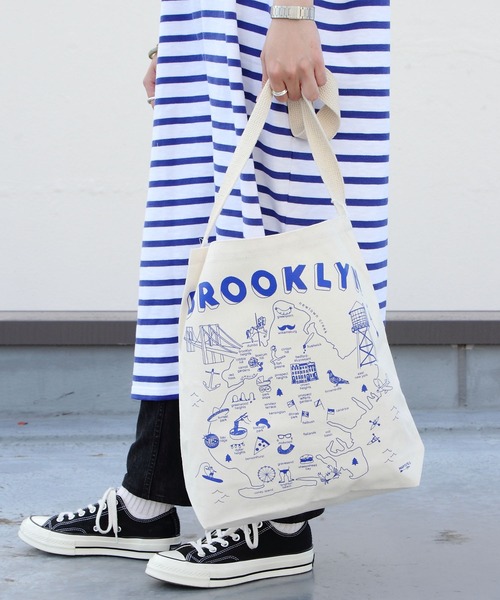 MAPTOTE（ マップトート）の「MAP TOTE/マップトート　ホーボートートバッグ　NATURAL HOBO TOTE（トートバッグ・レディース・C/A/B・FREE）」の2枚目の写真