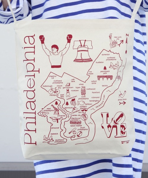 MAPTOTE（ マップトート）の「MAP TOTE/マップトート　ホーボートートバッグ　NATURAL HOBO TOTE（トートバッグ・レディース・C/A/B・FREE）」の13枚目の写真