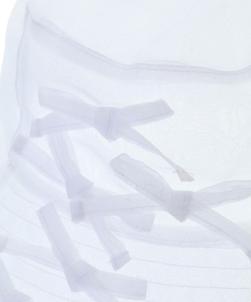 Candy Stripper（キャンディストリッパー）の「TENDER RIBBON SEE THROUGH バケットハット（ハット・レディース・オフホワイト/ブラック・FREE）」の8枚目の写真