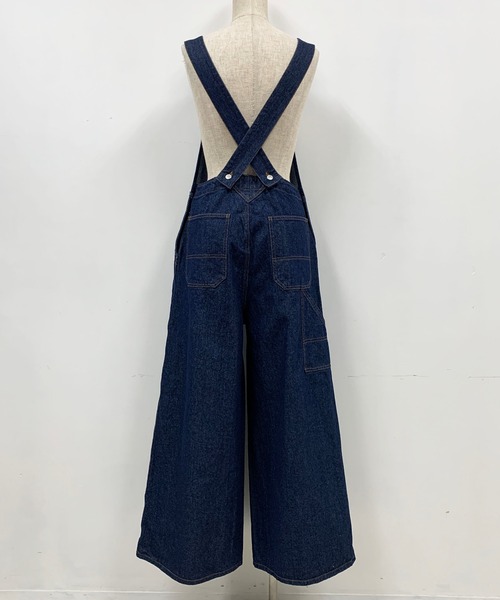 PICCIN（ピッチン）の「デニムクロスベルトオーバーオール（サロペット/オーバーオール・レディース・ネイビー・M）」の4枚目の写真