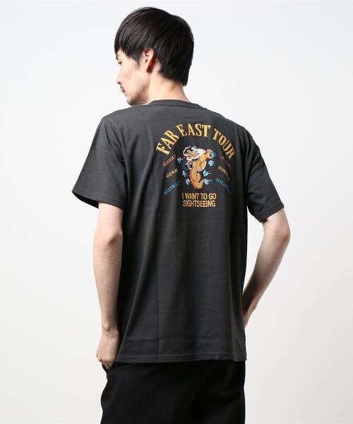 KRIFF MAYER（クリフメイヤー）の「ウェットプロテクトスカTEE(龍)（Tシャツ/カットソー・メンズ・オフホワイト/グレー/チャコール/マスタード・X-LARGE/LARGE/MEDIUM/SMALL）」の9枚目の写真