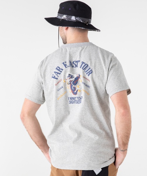 KRIFF MAYER（クリフメイヤー）の「ウェットプロテクトスカTEE(龍)（Tシャツ/カットソー・メンズ・オフホワイト/グレー/チャコール/マスタード・X-LARGE/LARGE/MEDIUM/SMALL）」の2枚目の写真