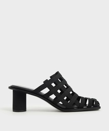 CHARLES & KEITH | グログラン ウーブンミュール / Grossgrain Woven Mules(サンダル)