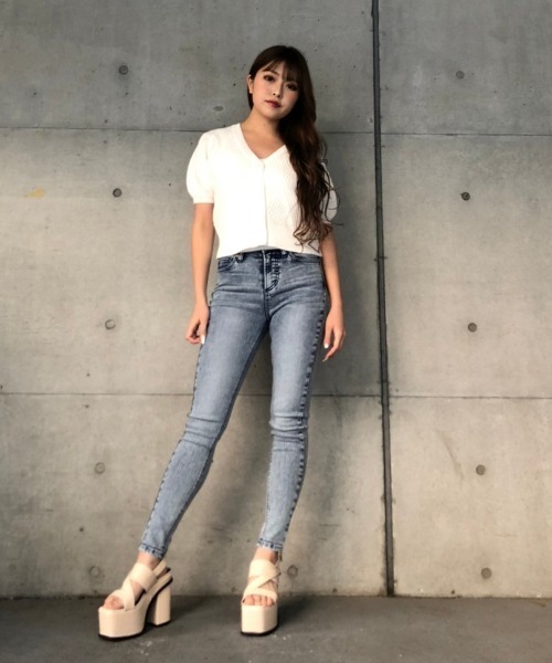 ENVYM（アンビー）の「ＣＤ×ＣａｍｉアンサンブルＫｎｉｔ（ニット/セーター・レディース・ホワイト/ブラック/グレー・FREE）」の9枚目の写真