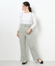earth music&ecology | 2wayサス付きフレアパンツ *(その他パンツ)