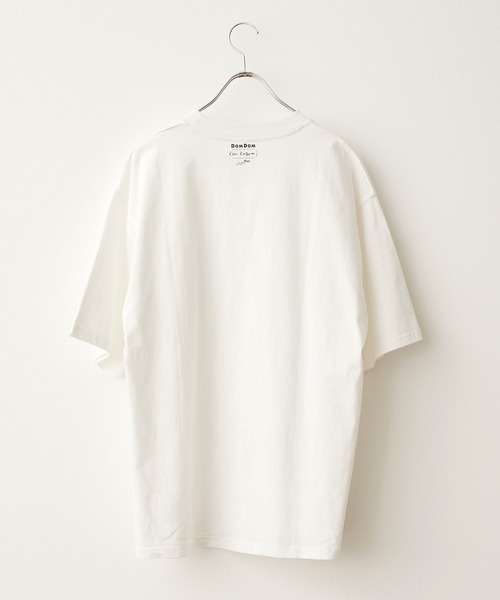 JUNRED（ジュンレッド）の「【DOMDOM×KEN KAGAMIコラボ】フロントビッグプリントTシャツ（Tシャツ/カットソー・メンズ・ホワイト/ミント/ベージュ・M/L）」の12枚目の写真