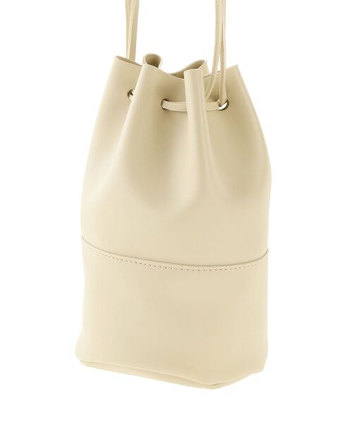 MOHI（モヒ）の「【MOHI】 巾着バケットミニBAG（ショルダーバッグ・レディース・ベビーピンク/ミント/ベージュ・FREE）」の5枚目の写真