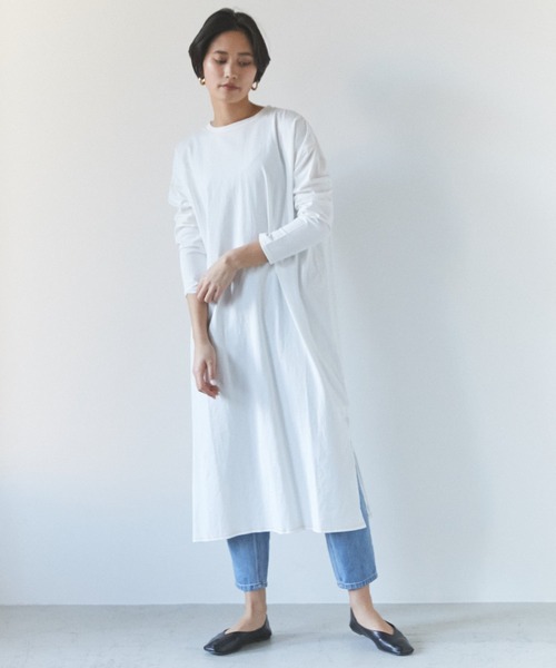 セール 天竺バックオープンワンピース ワンピース Y M イム のファッション通販 Zozotown