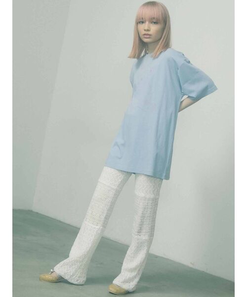 merry jenny（メリージェニー）の「箔グログランベルトシューズ（パンプス・レディース・オフホワイト/ブラウン/ベージュ・MEDIUM/LARGE）」の14枚目の写真