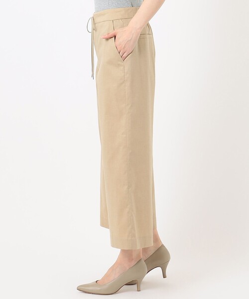 J.PRESS Ladies（J.プレス レディス）の「【洗える】FITTY FLAX ワイドパンツ（その他パンツ・レディース・ブラウン系/ベージュ系/ネイビー系・S/XS/XXS）」の16枚目の写真
