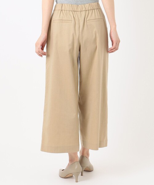 J.PRESS Ladies（J.プレス レディス）の「【洗える】FITTY FLAX ワイドパンツ（その他パンツ・レディース・ブラウン系/ベージュ系/ネイビー系・S/XS/XXS）」の17枚目の写真