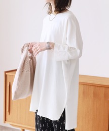 7分袖ロングTシャツ
