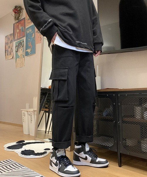 ACT(アクト)の「【ACT -fascination design-】サイドポケットカーゴパンツ(カーゴパンツ・メンズ・ブラック/カーキ・M/L/XL)」の8枚目の写真