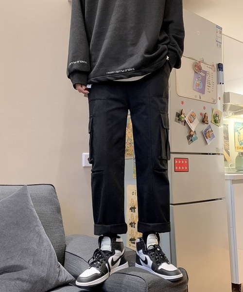 ACT(アクト)の「【ACT -fascination design-】サイドポケットカーゴパンツ(カーゴパンツ・メンズ・ブラック/カーキ・M/L/XL)」の6枚目の写真