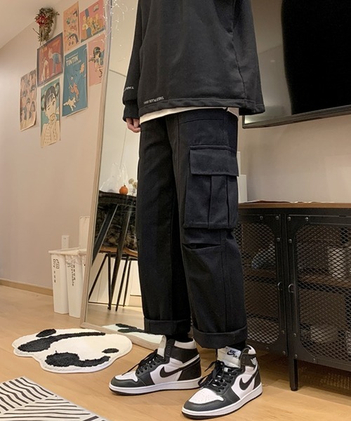 ACT(アクト)の「【ACT -fascination design-】サイドポケットカーゴパンツ(カーゴパンツ・メンズ・ブラック/カーキ・M/L/XL)」の13枚目の写真