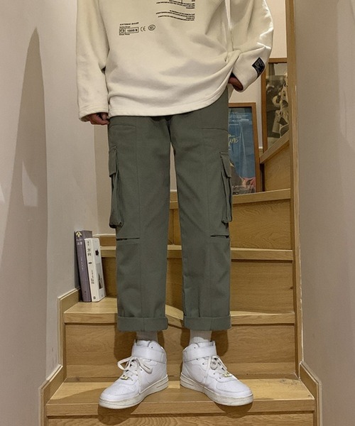 ACT(アクト)の「【ACT -fascination design-】サイドポケットカーゴパンツ(カーゴパンツ・メンズ・ブラック/カーキ・M/L/XL)」の18枚目の写真