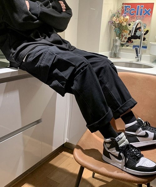 ACT(アクト)の「【ACT -fascination design-】サイドポケットカーゴパンツ(カーゴパンツ・メンズ・ブラック/カーキ・M/L/XL)」の12枚目の写真