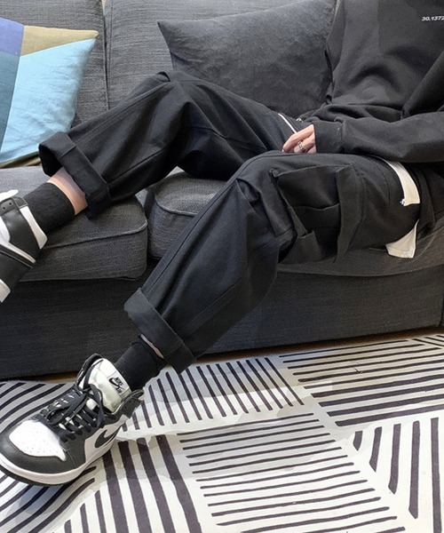 ACT(アクト)の「【ACT -fascination design-】サイドポケットカーゴパンツ(カーゴパンツ・メンズ・ブラック/カーキ・M/L/XL)」の3枚目の写真