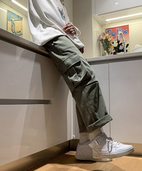 ACT(アクト)の「【ACT -fascination design-】サイドポケットカーゴパンツ(カーゴパンツ・メンズ・ブラック/カーキ・M/L/XL)」の16枚目の写真