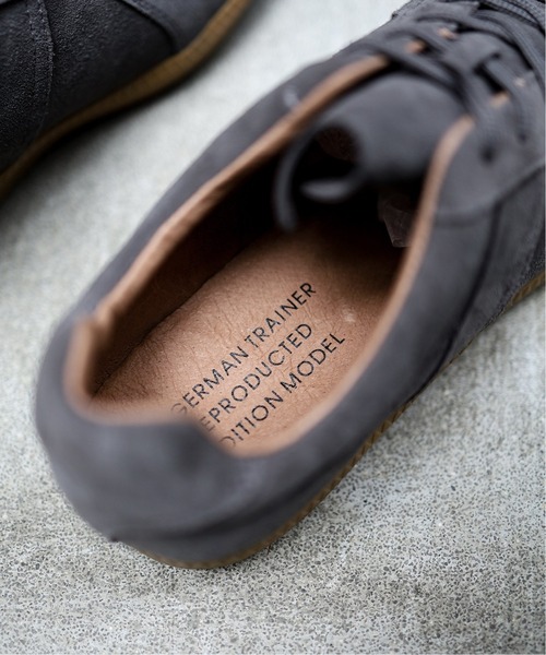 417 EDIFICE（フォーワンセブンエディフィス）の「【GERMAN TRAINER / ジャーマントレーナー】SUEDE（スニーカー・メンズ・チャコールグレー/ブラック・40/41/42/43）」の20枚目の写真