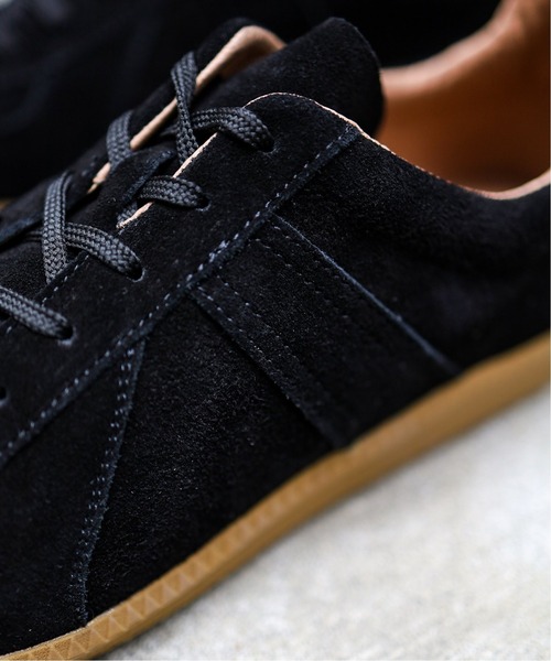 417 EDIFICE（フォーワンセブンエディフィス）の「【GERMAN TRAINER / ジャーマントレーナー】SUEDE（スニーカー・メンズ・チャコールグレー/ブラック・40/41/42/43）」の16枚目の写真