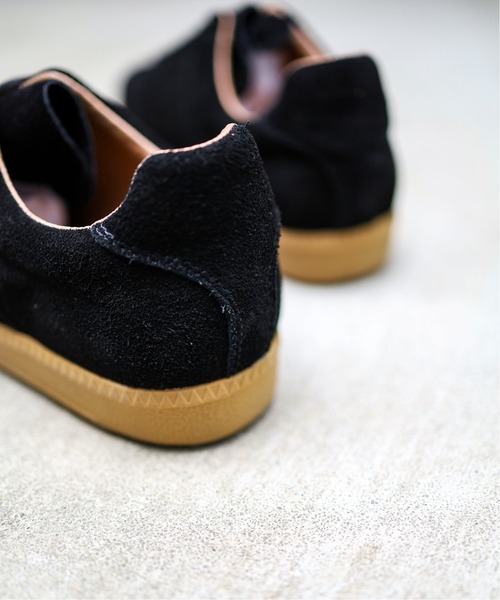417 EDIFICE（フォーワンセブンエディフィス）の「【GERMAN TRAINER / ジャーマントレーナー】SUEDE（スニーカー・メンズ・チャコールグレー/ブラック・40/41/42/43）」の10枚目の写真