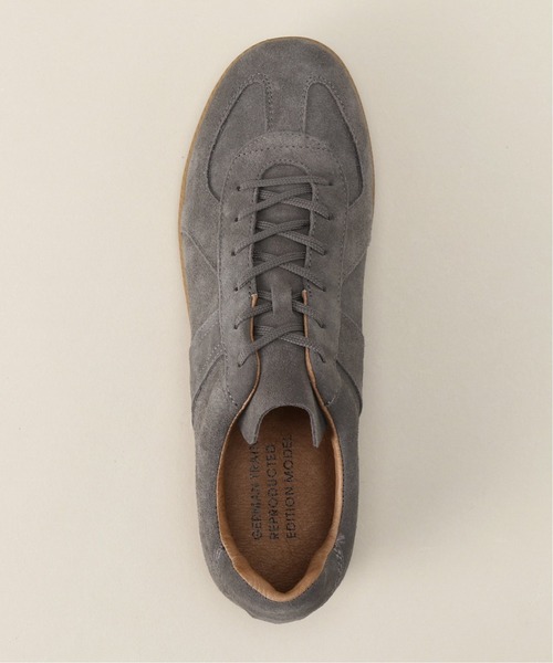 417 EDIFICE（フォーワンセブンエディフィス）の「【GERMAN TRAINER / ジャーマントレーナー】SUEDE（スニーカー・メンズ・チャコールグレー/ブラック・40/41/42/43）」の21枚目の写真