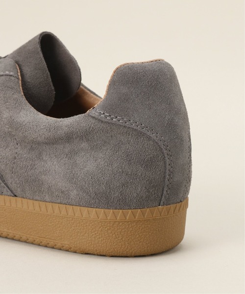 417 EDIFICE（フォーワンセブンエディフィス）の「【GERMAN TRAINER / ジャーマントレーナー】SUEDE（スニーカー・メンズ・チャコールグレー/ブラック・40/41/42/43）」の4枚目の写真