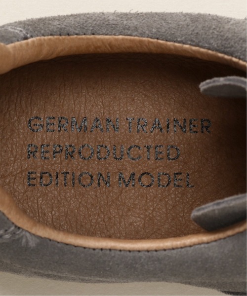 417 EDIFICE（フォーワンセブンエディフィス）の「【GERMAN TRAINER / ジャーマントレーナー】SUEDE（スニーカー・メンズ・チャコールグレー/ブラック・40/41/42/43）」の18枚目の写真