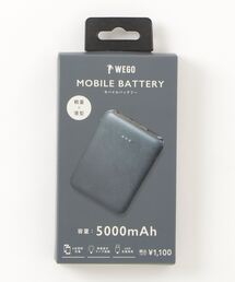 WEGO/5000mahモバイルバッテリー
