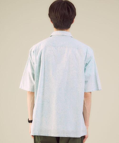 green label relaxing(グリーンレーベルリラクシング)の「SC インド ブレンダー バティック 半袖 シャツ(シャツ/ブラウス・メンズ・ロイヤルブルー/マスタード/ライトブルー・MEDIUM/LARGE/X-LARGE/SMALL)」の11枚目の写真