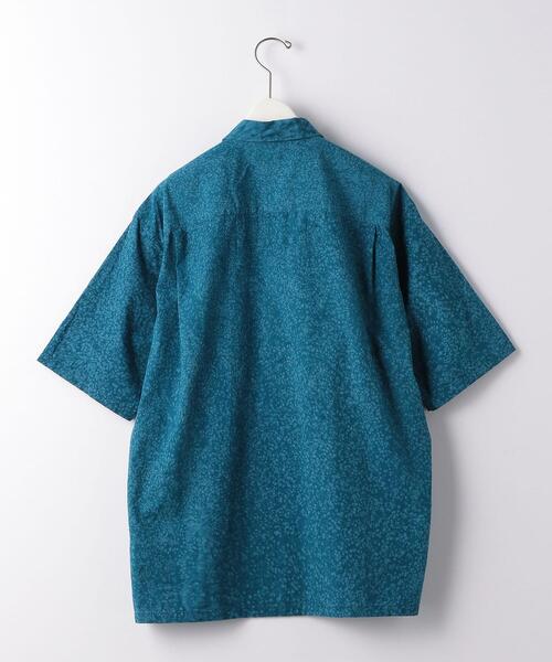 green label relaxing(グリーンレーベルリラクシング)の「SC インド ブレンダー バティック 半袖 シャツ(シャツ/ブラウス・メンズ・ロイヤルブルー/マスタード/ライトブルー・MEDIUM/LARGE/X-LARGE/SMALL)」の5枚目の写真