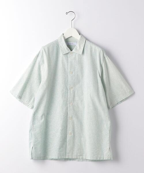green label relaxing(グリーンレーベルリラクシング)の「SC インド ブレンダー バティック 半袖 シャツ(シャツ/ブラウス・メンズ・ロイヤルブルー/マスタード/ライトブルー・MEDIUM/LARGE/X-LARGE/SMALL)」の16枚目の写真