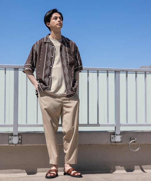 niko and...（ニコアンド）の「アソート柄プリントシャツ（シャツ/ブラウス・メンズ・その他1/その他2/その他3/その他4・MEDIUM/LARGE）」の7枚目の写真