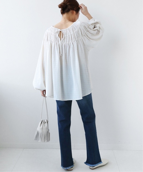 JOURNAL STANDARD relume(ジャーナルスタンダード レリューム)の「《追加2》ASYMMETRY HEMデニム◆(デニムパンツ・レディース・ネイビー/ブルー・40/38/36)」の14枚目の写真