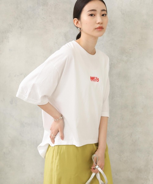 kha:ki（カーキ）の「ヴィンテージロゴＴ/バックプリントT（Tシャツ/カットソー・レディース・オフホワイト・1）」の14枚目の写真