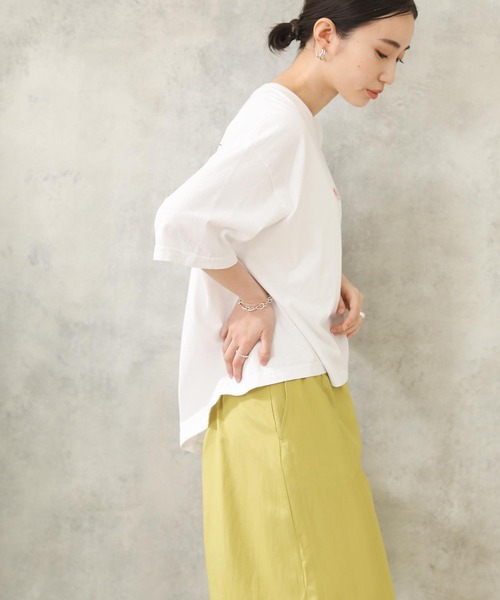 kha:ki（カーキ）の「ヴィンテージロゴＴ/バックプリントT（Tシャツ/カットソー・レディース・オフホワイト・1）」の9枚目の写真