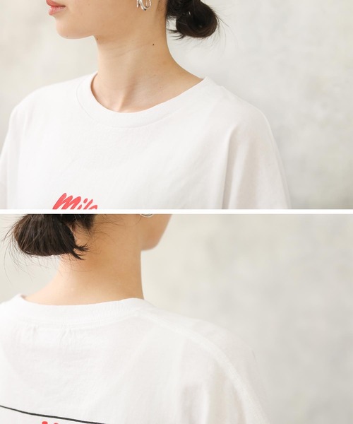 kha:ki（カーキ）の「ヴィンテージロゴＴ/バックプリントT（Tシャツ/カットソー・レディース・オフホワイト・1）」の20枚目の写真