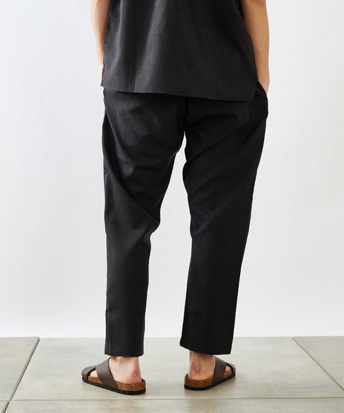COLONY 2139（コロニートゥーワンスリーナイン）の「ポリトロワイドテーパードパンツ(セットアップ可)（その他パンツ・メンズ・ブラック/グレー/モカ/カーキ/ブルー・SMALL/MEDIUM/LARGE）」の8枚目の写真