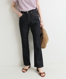 IENA | サマーデニムスリムセミフレアパンツ◆(デニムパンツ)