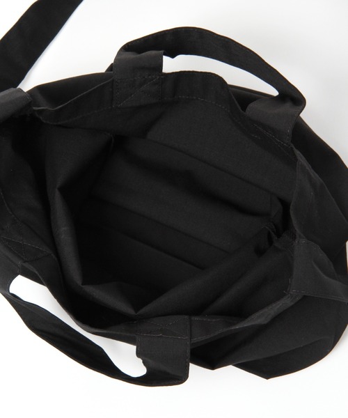 GLOBAL WORK（グローバルワーク）の「【キッズ】親子で使えるエコバッグ/947805（エコバッグ/サブバッグ・キッズ・ブラック/ベージュ・FREE）」の7枚目の写真