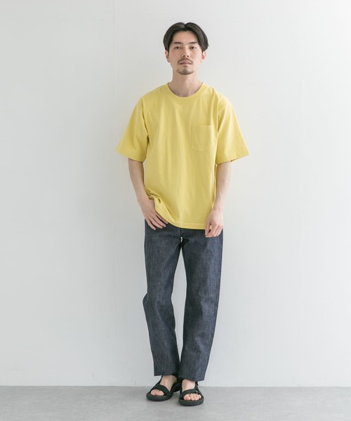 FRUIT OF THE LOOM(フルーツオブザルーム)の「『別注』FRUIT OF THE LOOM GARMENT DYE T-SHIRTS(Tシャツ/カットソー・メンズ・イエロー/ブルー/アイボリー/ミント・MEDIUM/LARGE)」の21枚目の写真